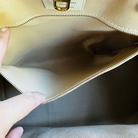 Louis Vuitton Onthego GM Khaki and Beige Bicolor LIMITED EDITION - Picture 15 of 16